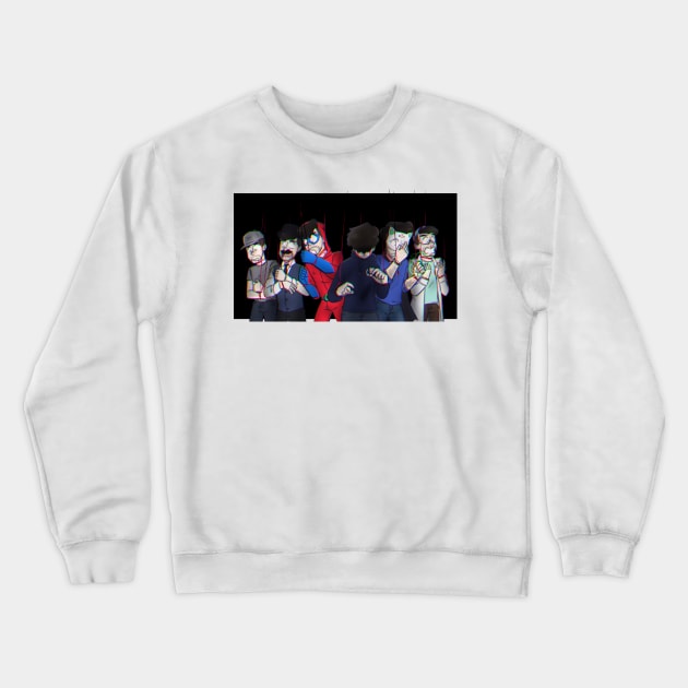 S P I R I T S Crewneck Sweatshirt by PuppyRelp